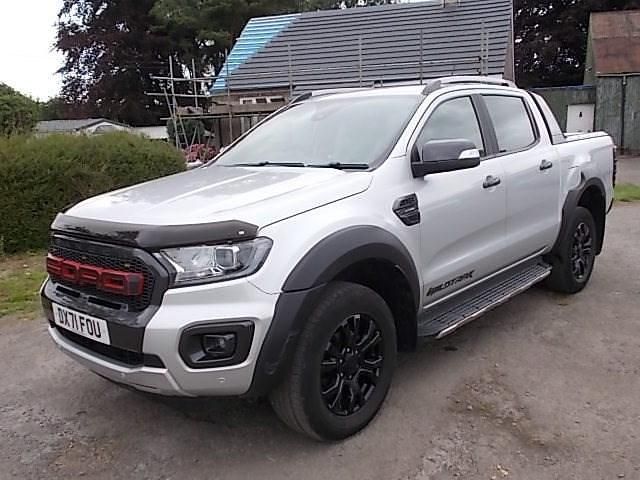 Begagnad Ford Ranger Wildtrack 2021 Silver Pickup