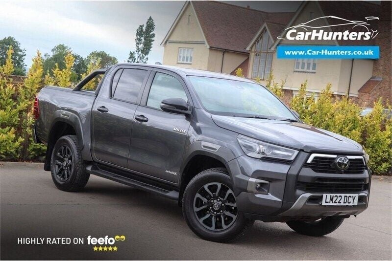 Grey Used 2022 Toyota HiLux Pickup | £27,495 (Super price) - Image 1/4