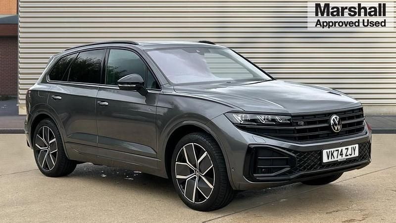 Grey Used 2024 VW Touareg Black Edition SUV | £49,990 (Fair price) - Image 1/4