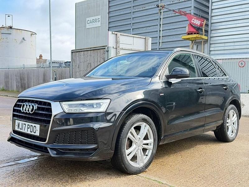 Używany Audi Q3 S-Line 150 KM (110 kW) 2017 Czarny SUV
