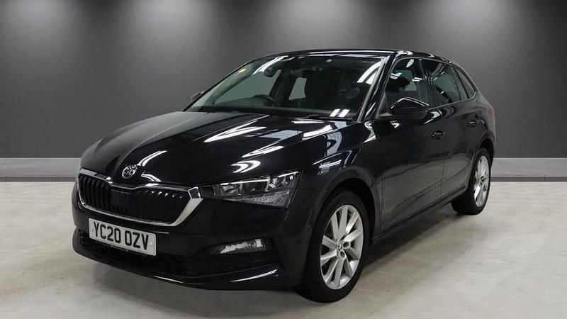 Used Skoda Scala SE L 115 HP (84 kW) 2020 Black Hatchback