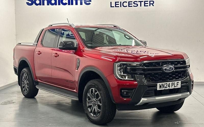 Red Used 2024 Ford Ranger Wildtrack Pickup | £35,000 (Super price) - Image 1/4