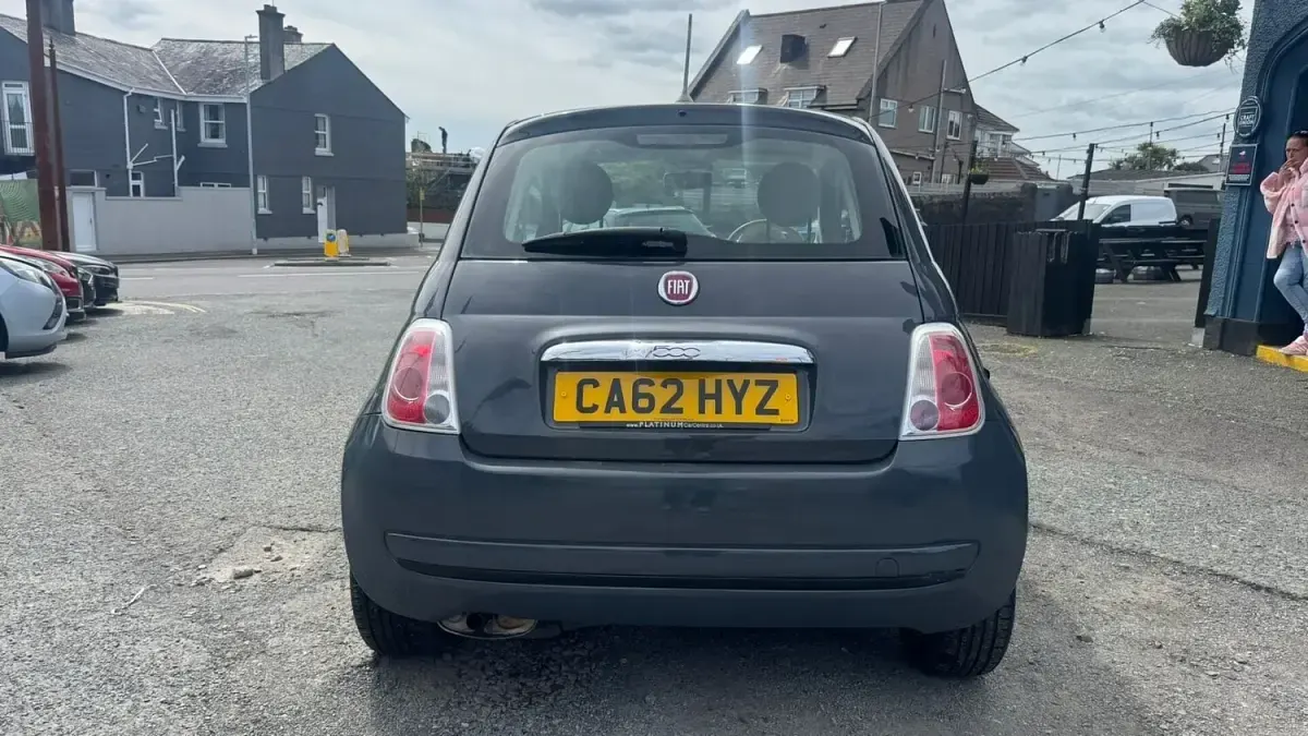 Used Fiat 500 69 HP (50 kW) 2013 Grey Hatchback