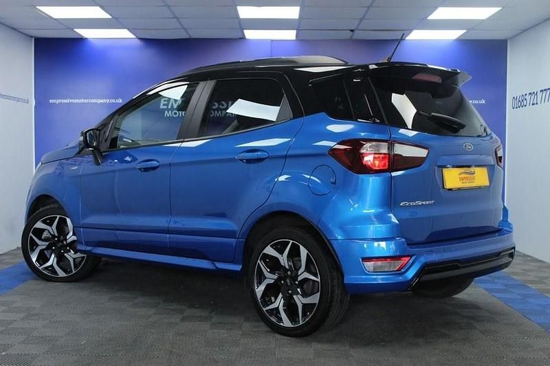 Used Ford Ecosport ST-Line 140 HP (102 kW) 2022 Blue SUV