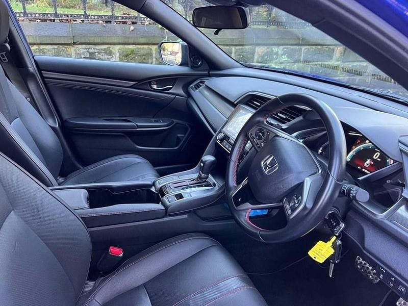 Used Honda Civic Sport 126 HP (92 kW) 2019 Blue Hatchback