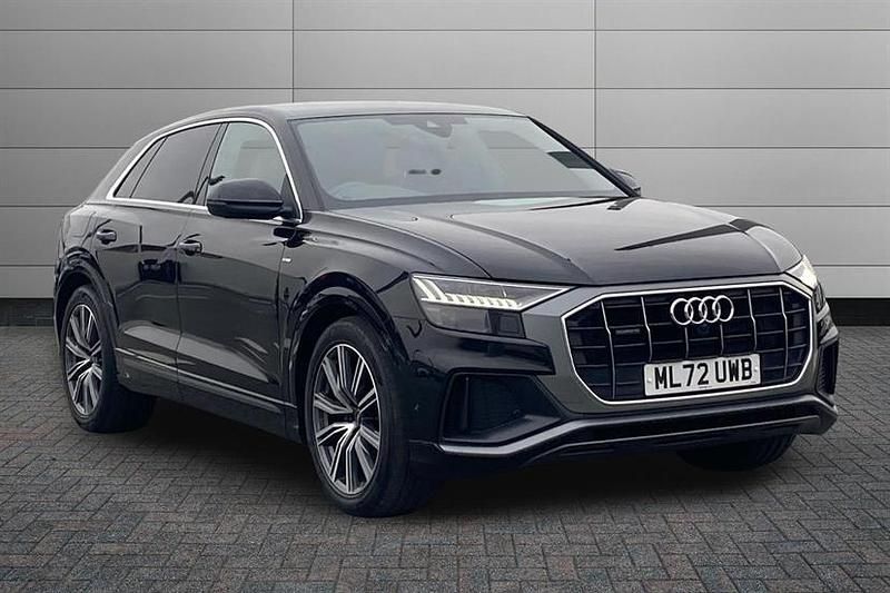 Used Audi Q8 S-Line 286 HP (210 kW) 2022 Black SUV