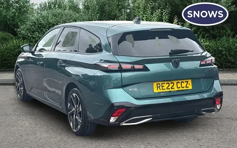 Used Peugeot 308 SW Allure Premium 131 HP (96 kW) 2022 Blue Estate