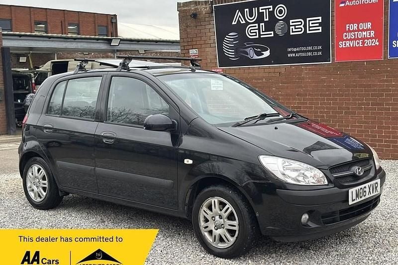 Used Hyundai Getz 97 HP (71 kW) 2006 Black Hatchback