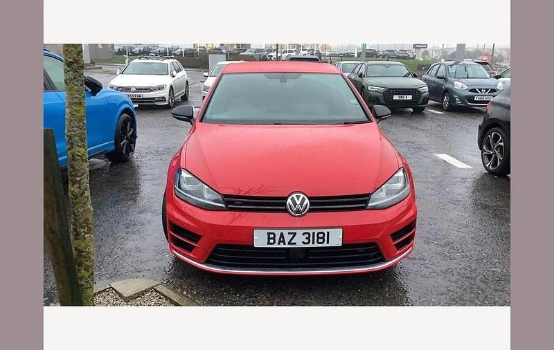 Used VW Golf VII R 296 HP (217 kW) 2016 Red Hatchback