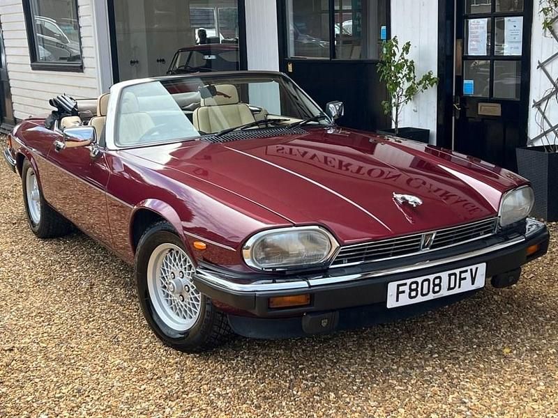 Used Jaguar XJS 217 HP (159 kW) 1989 Red Cabriolet