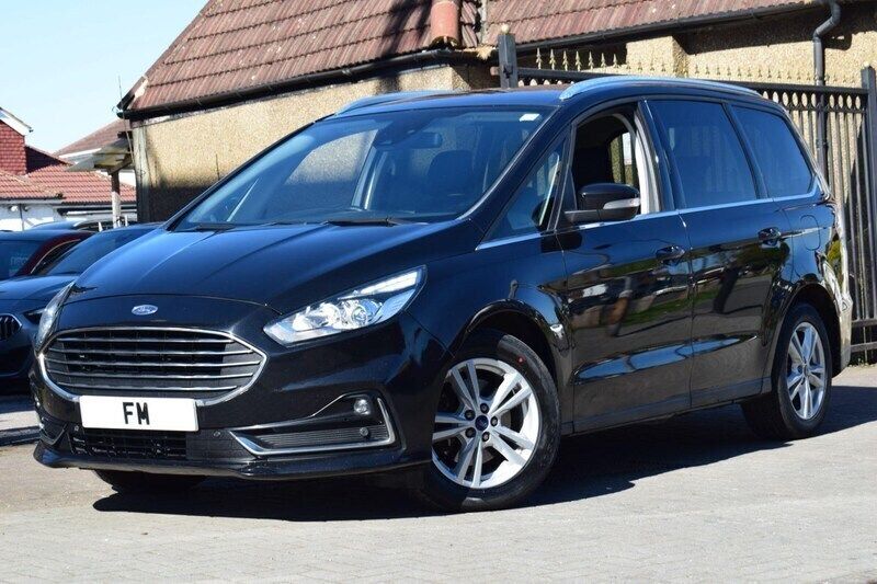 Black Used 2021 Ford Galaxy Titanium MPV | £13,750 (Good price) - Image 1/3