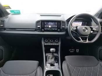 Used Skoda Karoq SportLine 150 HP (110 kW) 2024 White SUV