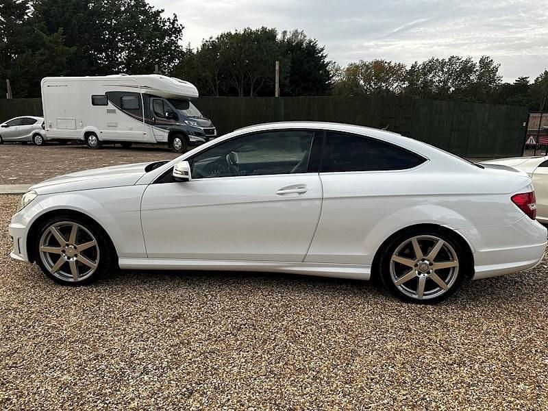 Used Mercedes C180 Premium 2023 White Coupe