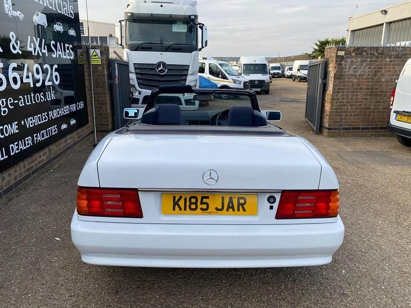 Used Mercedes SL300 Classic 1992 White Cabriolet