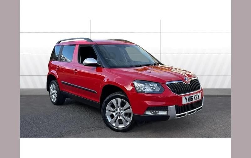 Red Used 2016 Skoda Yeti Outdoor SE L SUV | £15,000 (Fair price) - Image 1/4