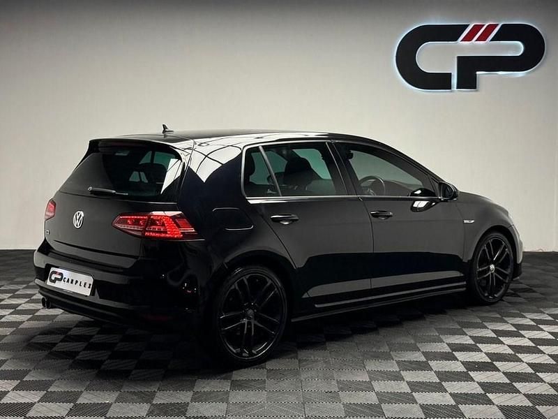Used VW Golf VII GTD 182 HP (133 kW) 2016 Black Hatchback