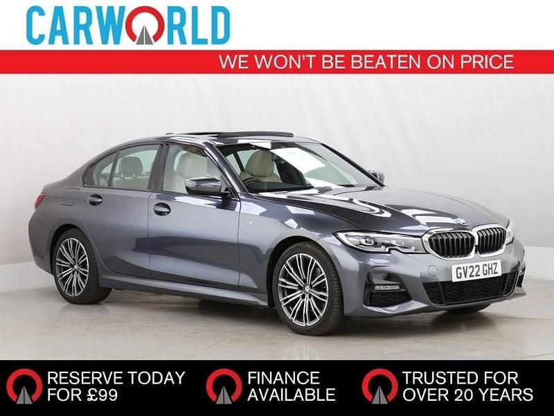 Grey Used 2022 BMW 318 M Sport Sedan | £23,419 (Fair price) - Image 1/3