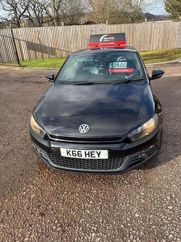 Used VW Scirocco GT 200 HP (147 kW) 2009 Black Coupe