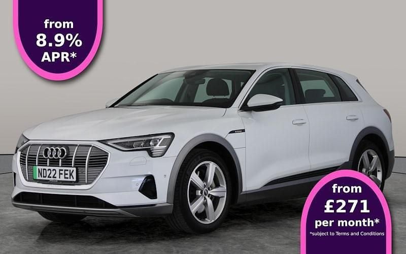 White Used 2022 Audi e-tron Comfort SUV | £19,536 (Good price) - Image 1/3