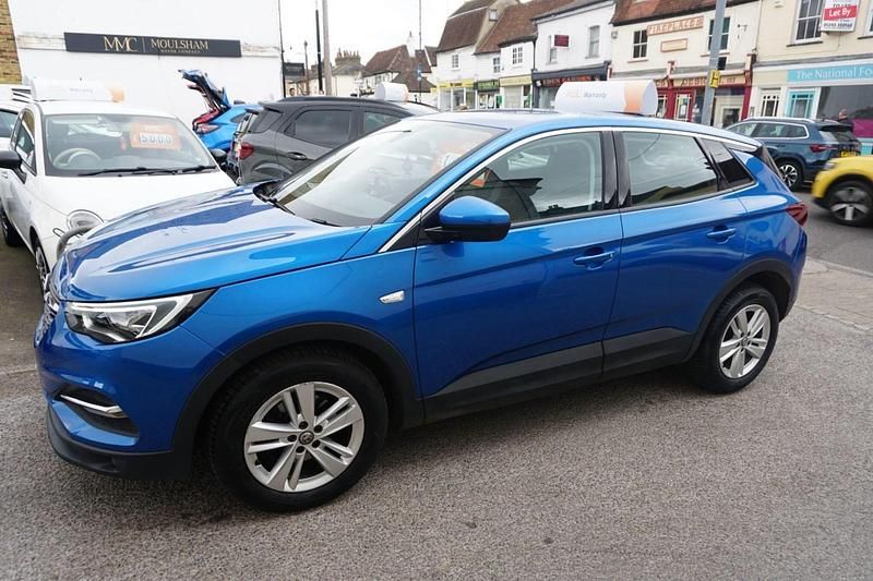 Used Vauxhall Grandland X S 130 HP (95 kW) 2021 Blue SUV
