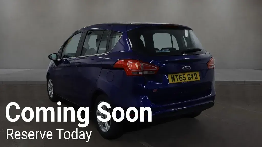 Used Ford B-MAX Zetec 105 HP (77 kW) 2015 Blue MPV