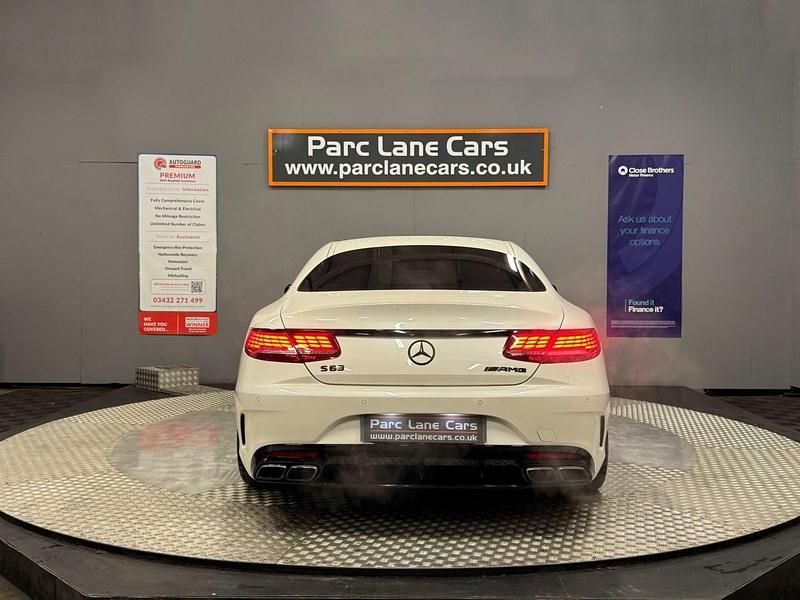 Used Mercedes S63 AMG AMG 612 HP (450 kW) 2018 White Coupe