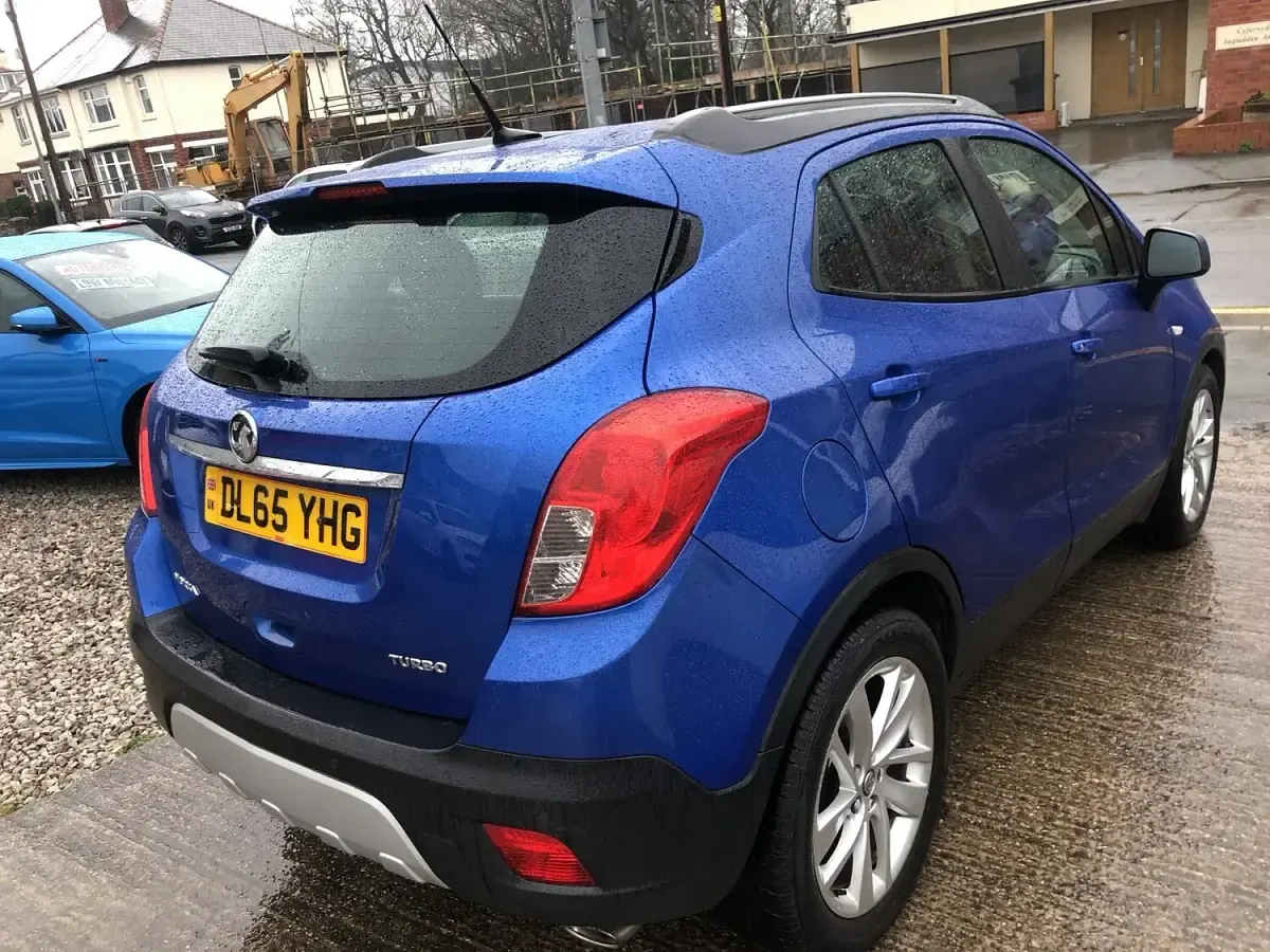 Used Vauxhall Mokka 140 HP (102 kW) 2015 Blue SUV
