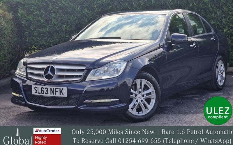Blue Used 2013 Mercedes C180 Executive Sedan | £9,495 (A bit pricey) - Image 1/4