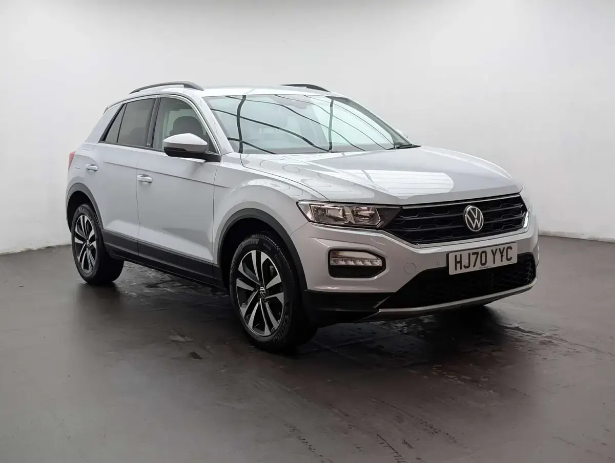 Begagnad VW T-Roc United 150 HK (110 kW) 2020 Silver SUV