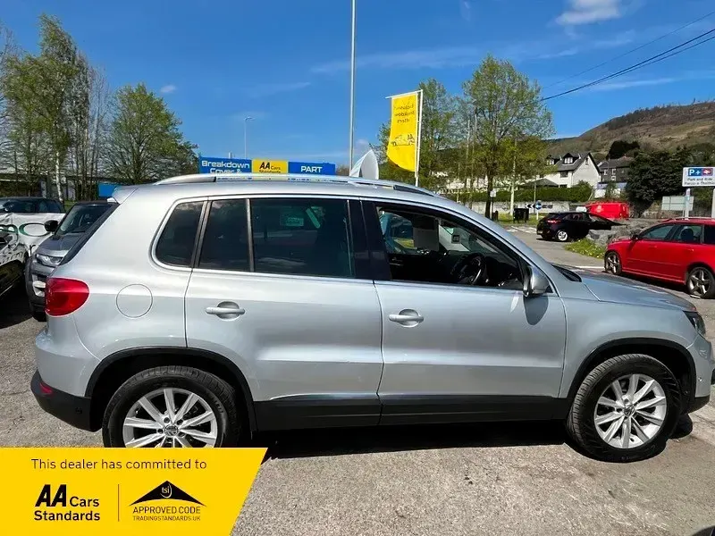Używany VW Tiguan SE 2013 Srebrny SUV