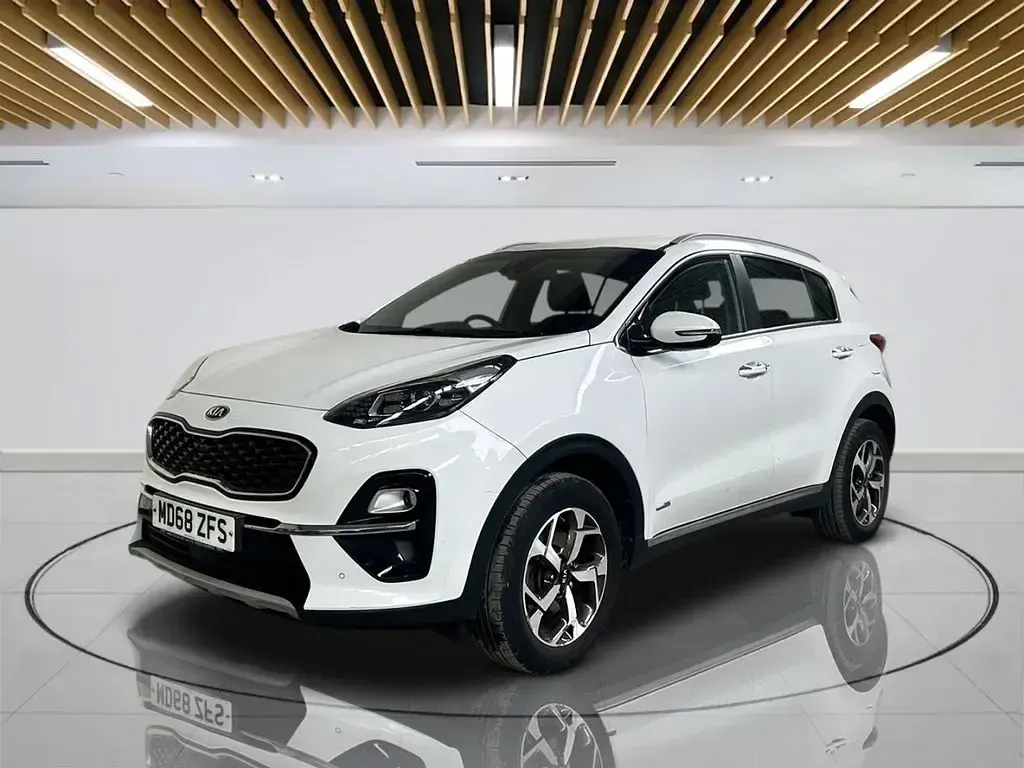 Used Kia Sportage 177 HP (130 kW) 2019 White SUV