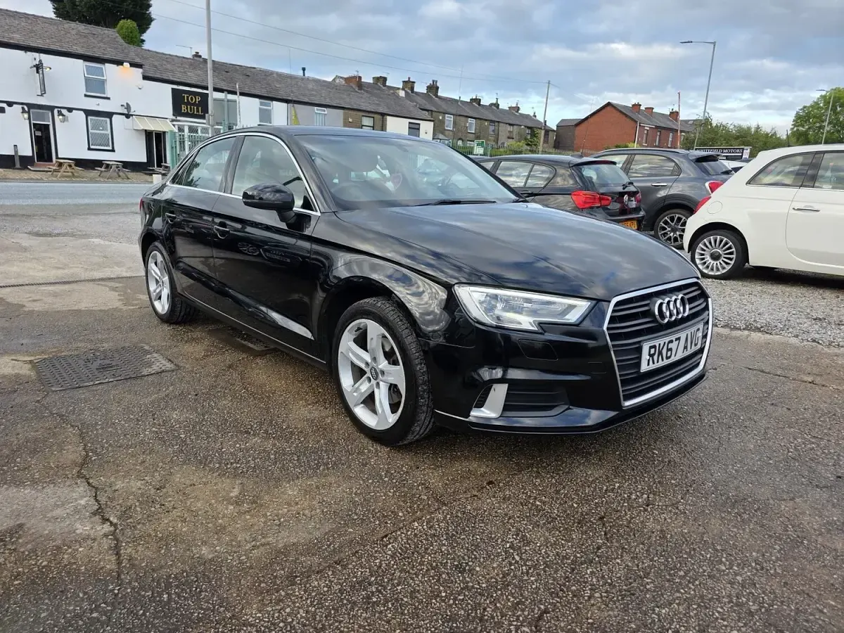 Used Audi A3 Sport 184 HP (135 kW) 2017 Black Sedan