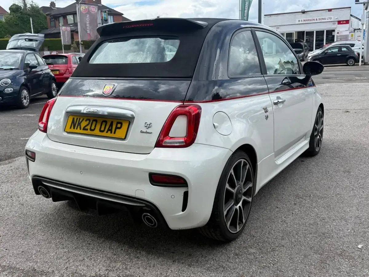 Used Abarth 500C Turismo 2020 Black Cabriolet