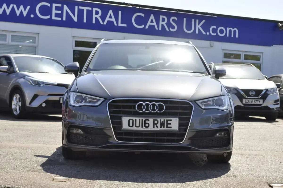 Used Audi A3 Sportback S-Line 110 HP (80 kW) 2016 Grey Hatchback