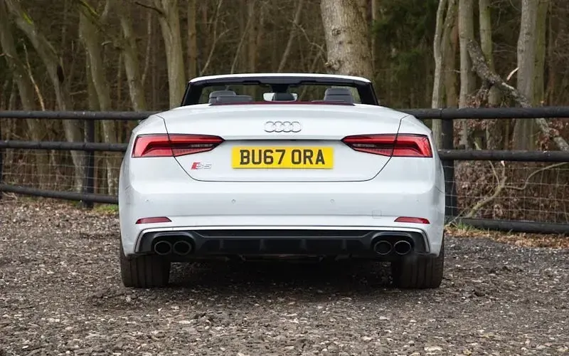Used Audi S5 Cabriolet S-Line 354 HP (260 kW) 2017 White Cabriolet