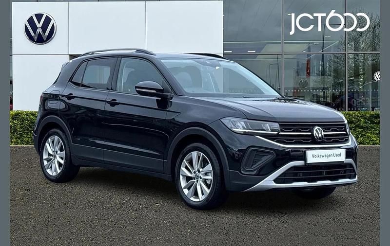 Black Used 2025 VW T-Cross Match SUV | £20,658 (Fair price) - Image 1/4