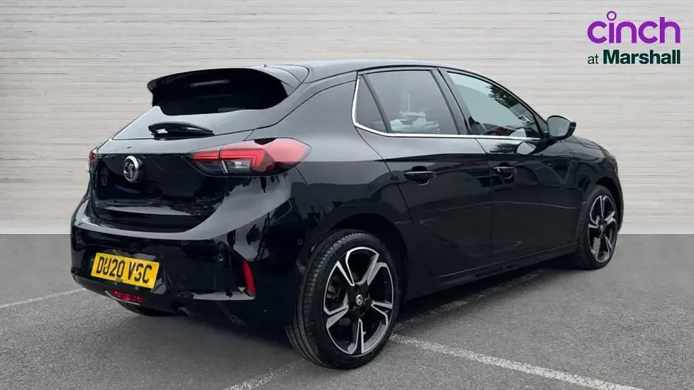 Used Vauxhall Corsa Ultimate 100 HP (73 kW) 2020 Black Hatchback