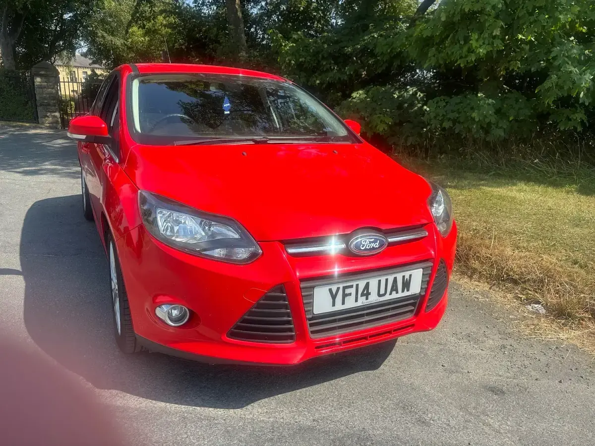 Used Ford Focus Zetec 2014 Red Hatchback