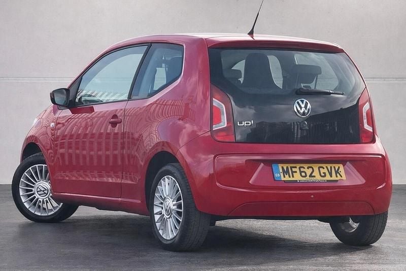 Used VW up! high up! 75 HP (55 kW) 2012 Red Hatchback