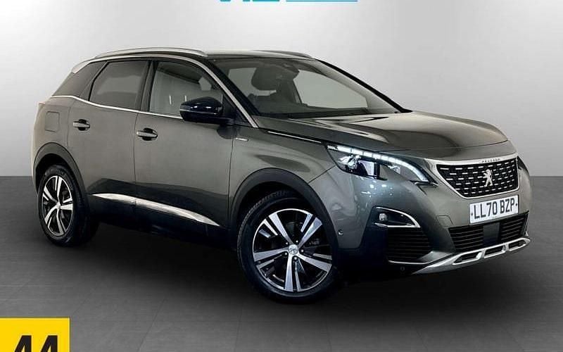 Used Peugeot 3008 GT-line 131 HP (96 kW) 2020 Grey SUV