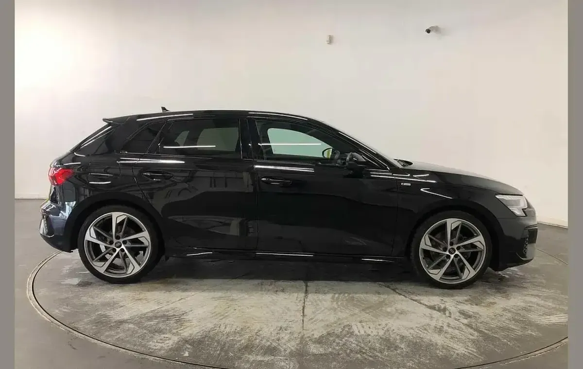 Used Audi A3 Black Edition 147 HP (108 kW) 2023 Black Sedan