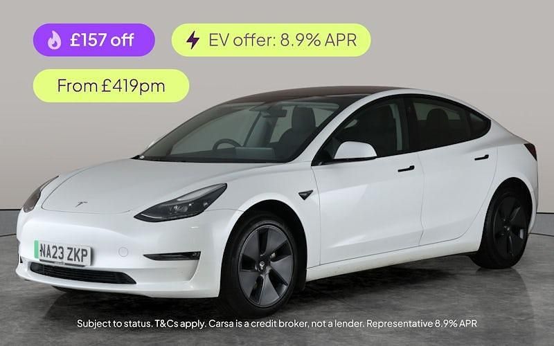 Used 2023 Tesla Model 3 Long Range RWD Sedan | £23,070 (Fair price) - Image 1/3