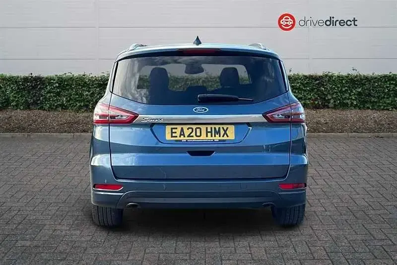 Begagnad Ford S-MAX Titanium 150 HK (110 kW) 2020 Blå Minibuss