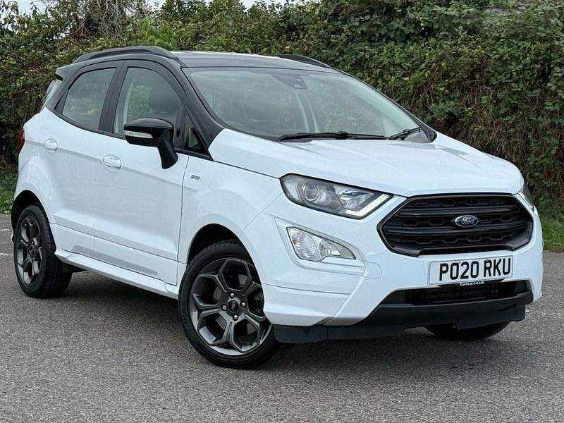 White Used 2020 Ford Ecosport ST-Line SUV | £11,480 (Fair price) - Image 1/4