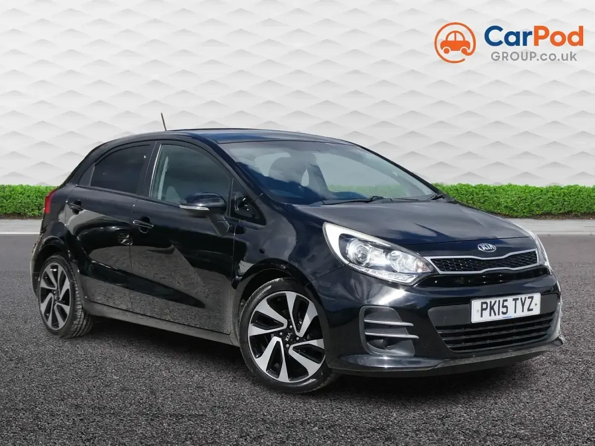 Used Kia Rio 2015 Black Hatchback