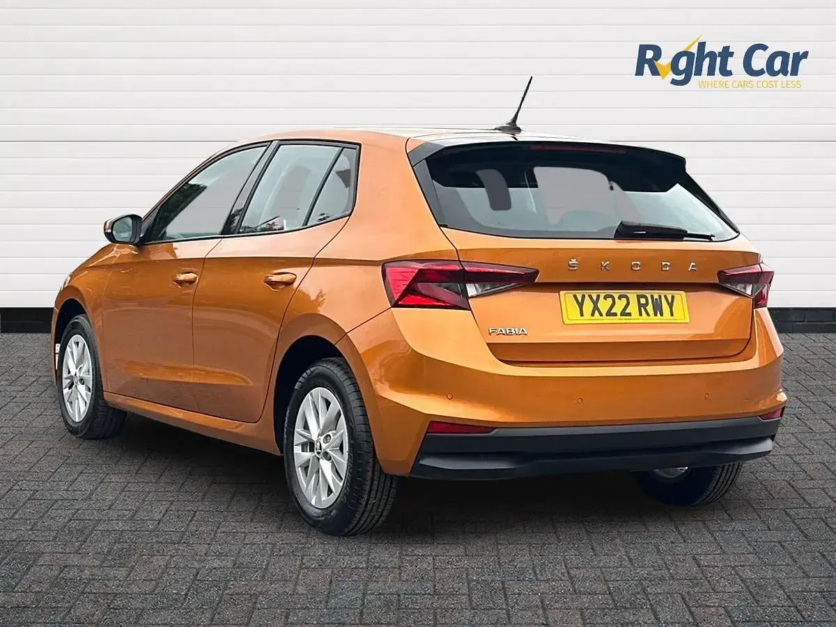 Used Skoda Fabia Comfort 2022 Orange Hatchback