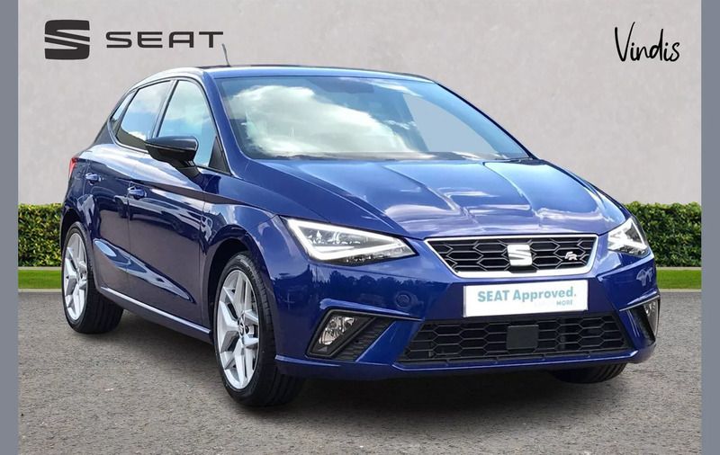 Blue Used 2021 Seat Ibiza FR Hatchback | £13,319 (Fair price) - Image 1/3