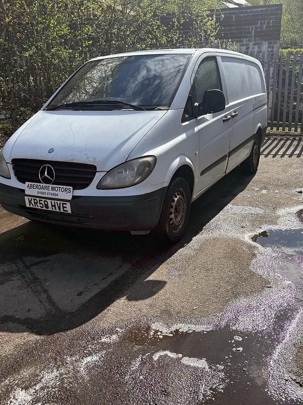 White Used 2008 Mercedes Vito Van | £2,795 (Fair price) - Image 1/3