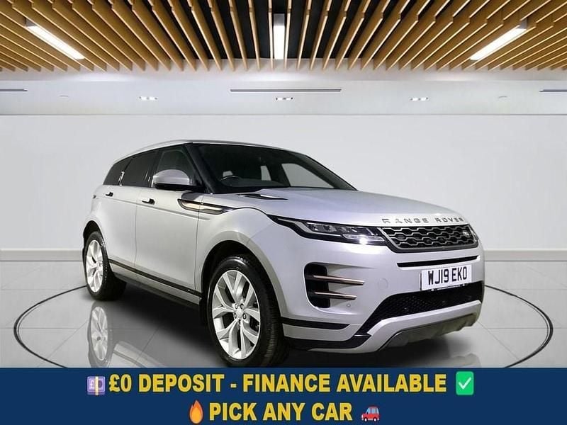Silver Used 2019 Land Rover Range Rover evoque R-Dynamic SUV | £17,549 (Good price) - Image 1/4
