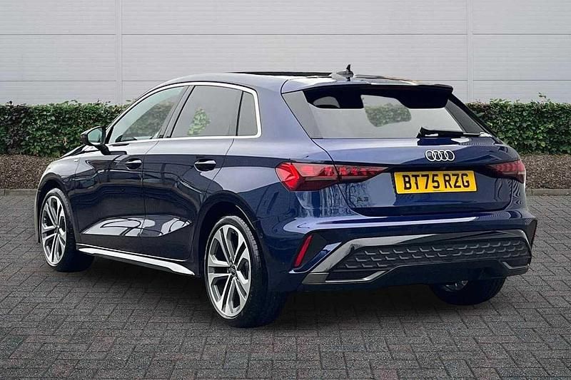 Used Audi A3 S-Line 2025 Blue Hatchback